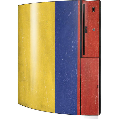 Colombia Flag Distressed Playstation 3 & PS3 Skin